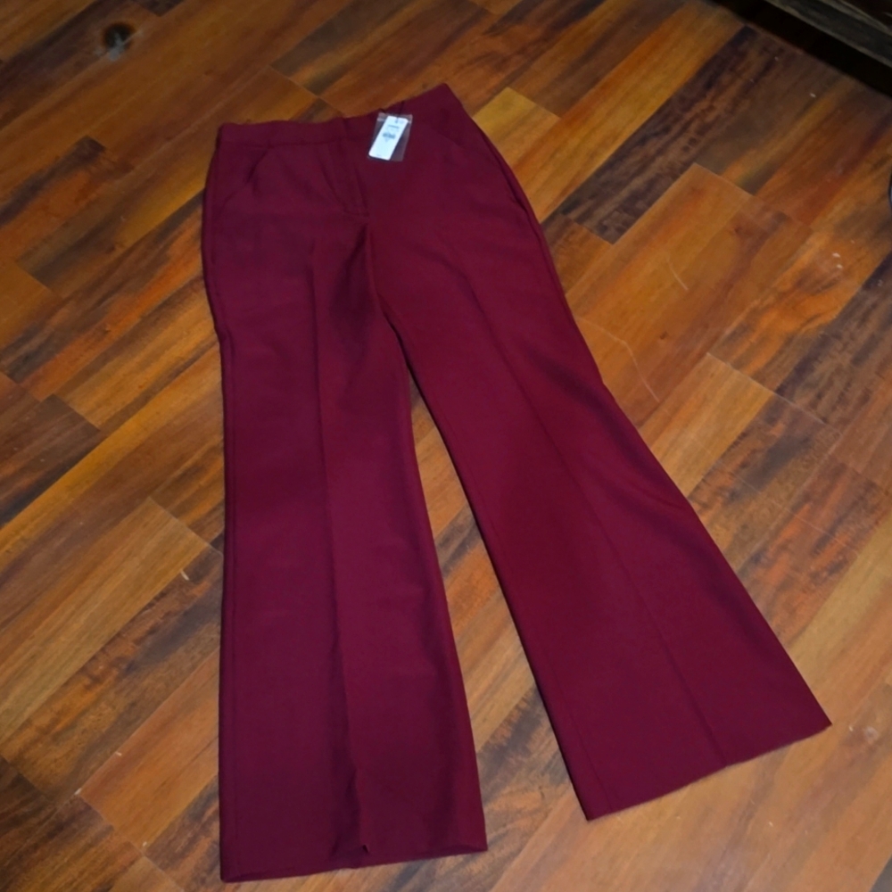 Express High Rise Flare Trousers. Size 4.
